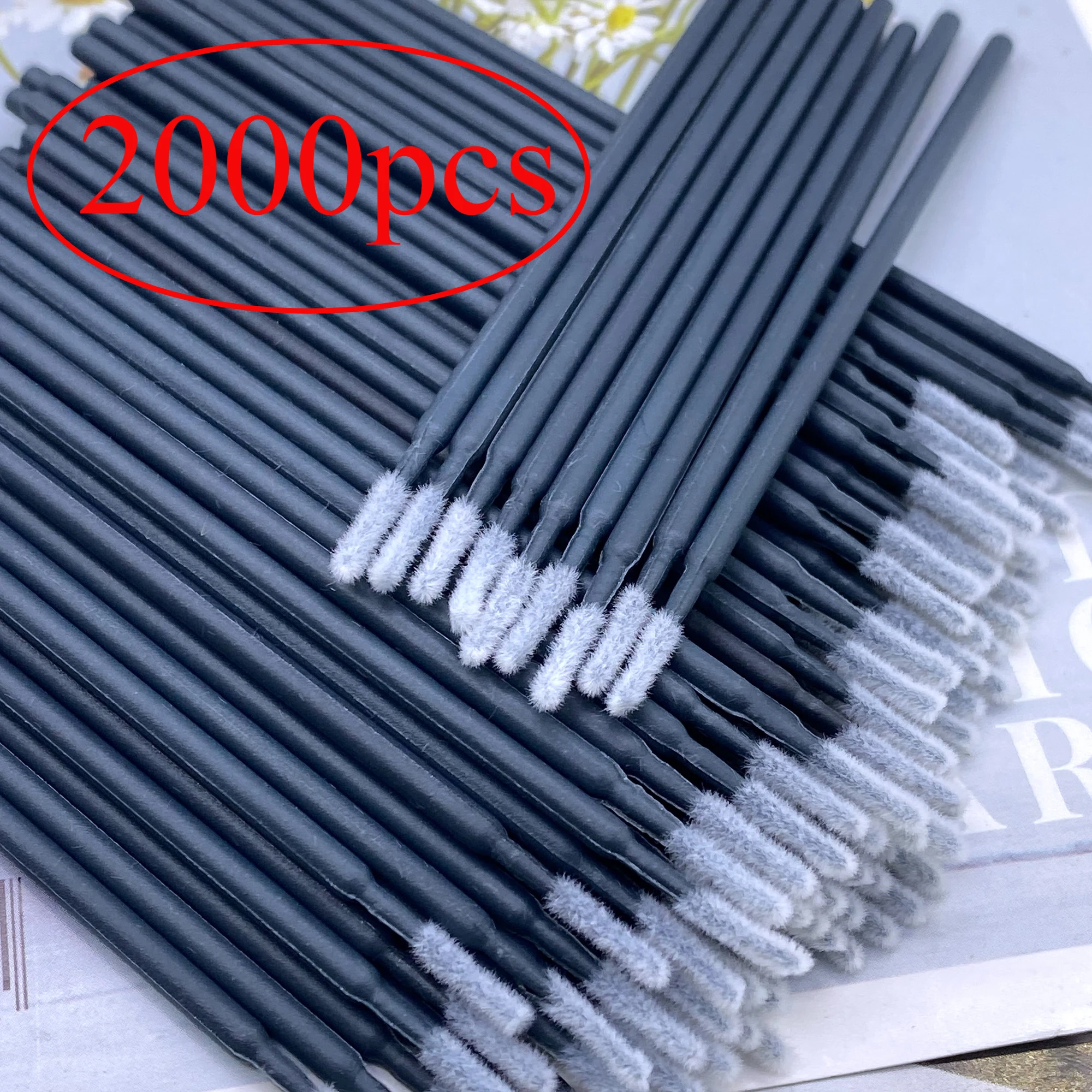 2000pcs Removing Swab Micro Brush Wholesale Makeup Brushes Lashes Accessories Eyelash Extension Supplies Cosmetics Tools