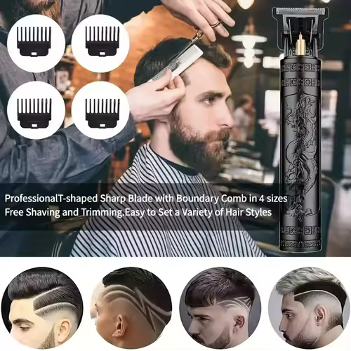 Professional Hair Cutting Machine Wireless Electric Hair Clipper Beard Shaver Men Hair Trimmer Barber For Men Haircut Style - Image 6