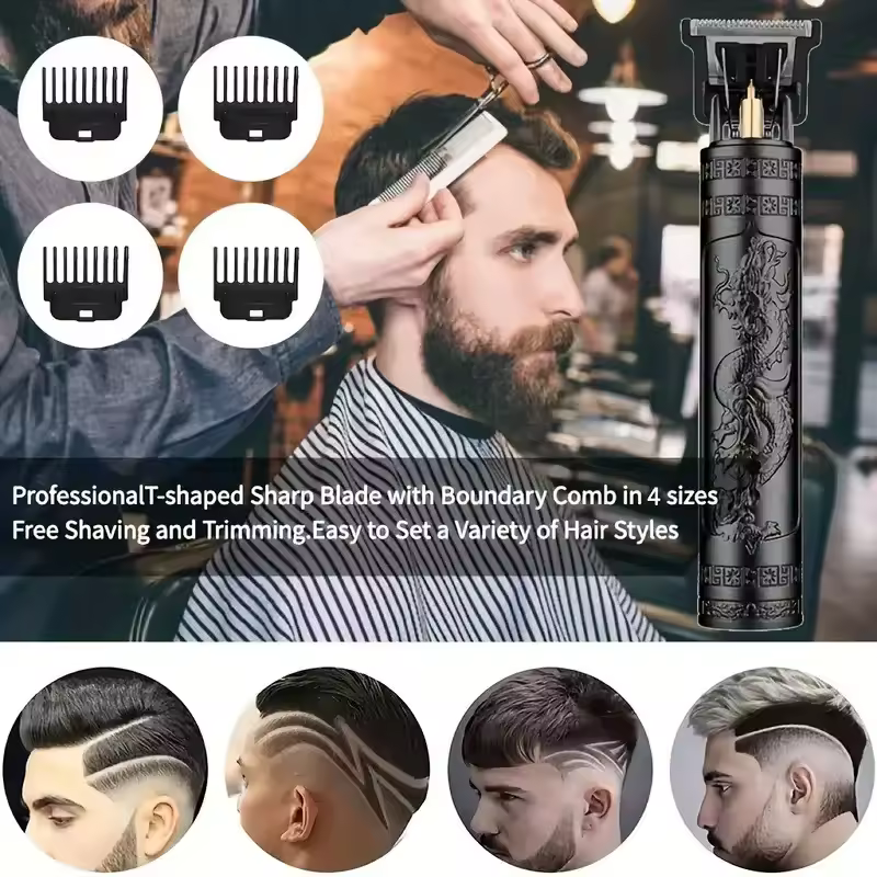 Professional Hair Cutting Machine Wireless Electric Hair Clipper Beard Shaver Men Hair Trimmer Barber For Men Haircut Style - Image 6