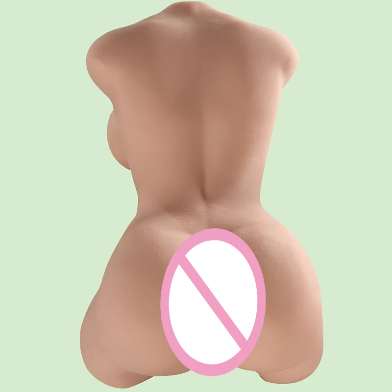 Renheyuou metade do corpo boneca masturbadores masculinos sexo boneca real 3d vagina anal bunda grande canal duplo artificial buceta brinquedos sexuais sexpuppe
