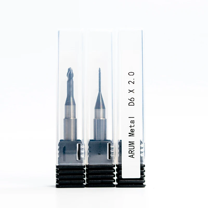 Wholesale Ergonomic Design Dental Milling Burs With Arum DC Coat For Milling Dental Zirconia Block