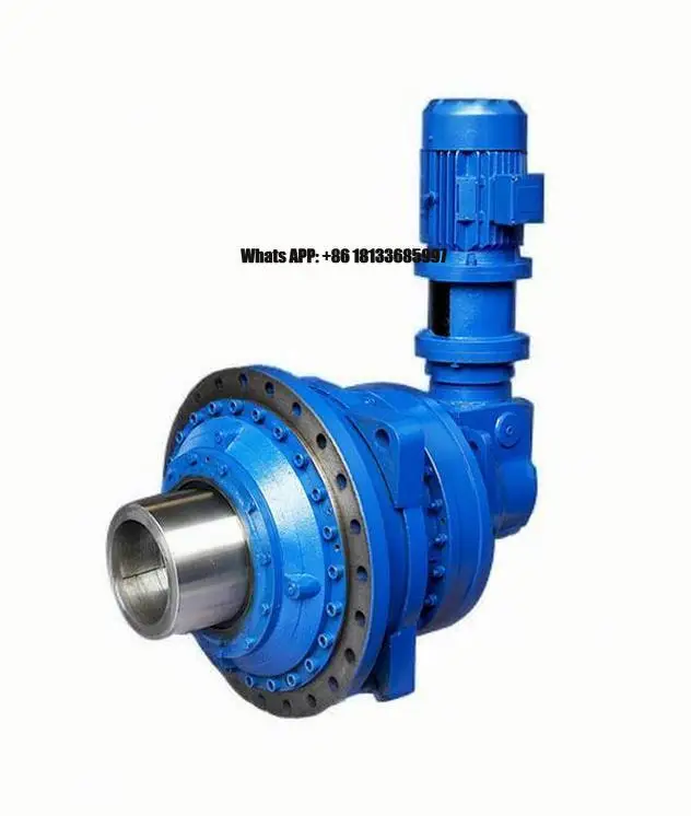 Low Noise P2L9 7.5KW Combined Bevel-helical Gear Planetary Gear Units Industrial Planetary Speed Reducer for Light Industry