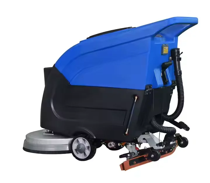 Industrial Battery Operated Floor Sweeper Auto Manual Electric Laminate Cleaner with Brush and Motor Used Condition