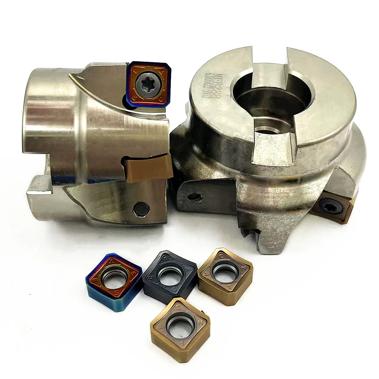أدوات قطع الطحن السريع ، إدراج كربيد للمعادن ، عالية الجودة ، MFB288 ، 50R-22-4T ، 50 ، 63 ، 80 ، 22 ، 4T ، 5T ، 6T ، SNMU1206 ، KT7030