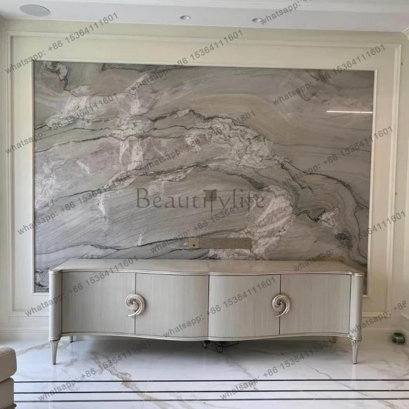 

Классическая серебристая тумба под телевизор D14 в японском стиле для гостиной, современная уникальная мебель для хранения вещей, тумба для телевизора, мебель для дома