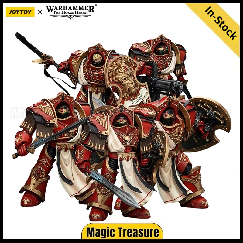 

【In stock】JOYTOY Warhammer 40K Blood Angels Crimson Paladins Squad 1/18 Action Figure Toy