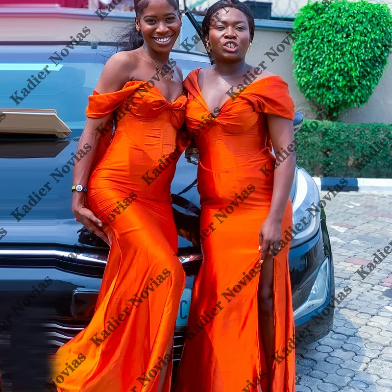 abiti-da-damigella-d'onore-arancioni-lunghi-con-spalle-scoperte-con-abito-da-ospite-di-nozze-diviso-vestido-de-madrinha-de-casamento-personalizzato