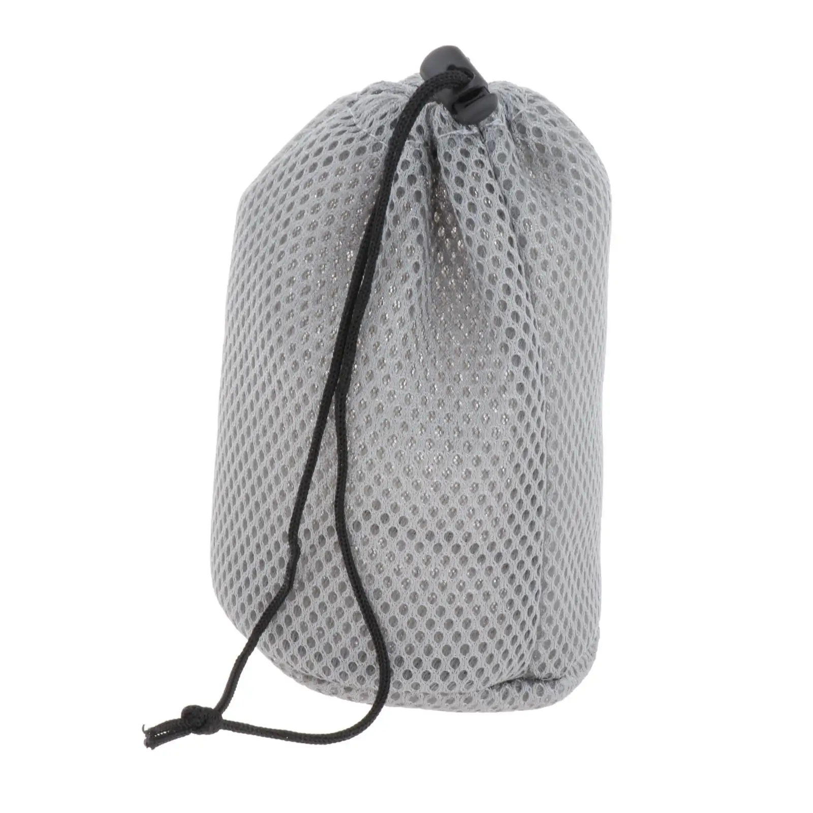 Portable Mesh Drawstring Bag Stuff Storage Sack Pouch for Picnic Camping