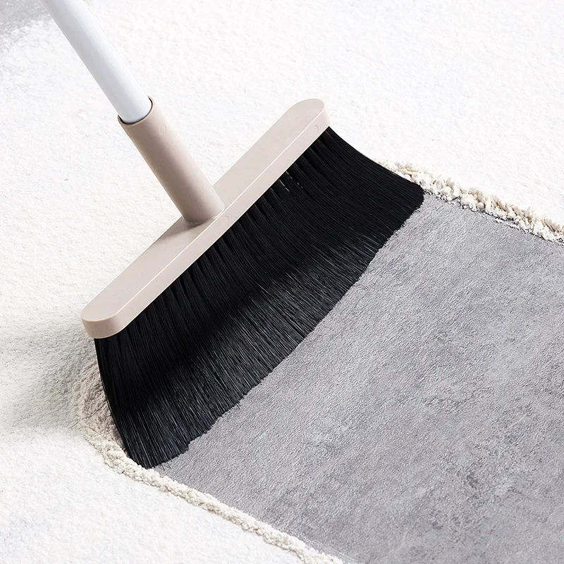 Broom, Dustpan Set, Combination Household Plastic Broom with Combs, Small Sweeper, Sweeping Mop, Soft Broom