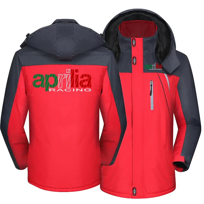 Casaco impermeável e impermeável de lã grossa para homens, outwear, sobretudo esportivo, outwear, blusão APRILIA, inverno, novo, 2023