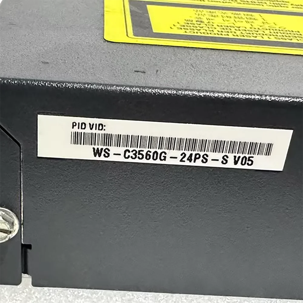WS-C2960S-48LPS-L WS-C3560G-24PS-S High Reliability 48/24 port Gigabit POE powered 4 SFP network management switches