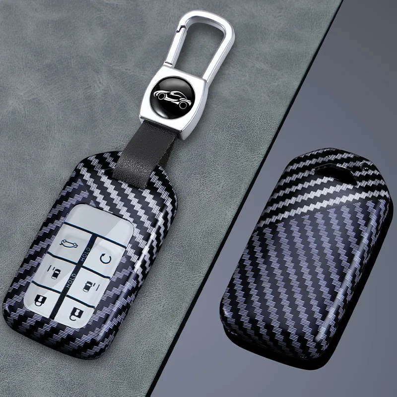 

Car Remote Key Shell Protective Cover, 6-Button ABS Suitable For Honda HR-V, HRV, CRV, Fit, Civic, Accord, City, Odyssey, XR-V