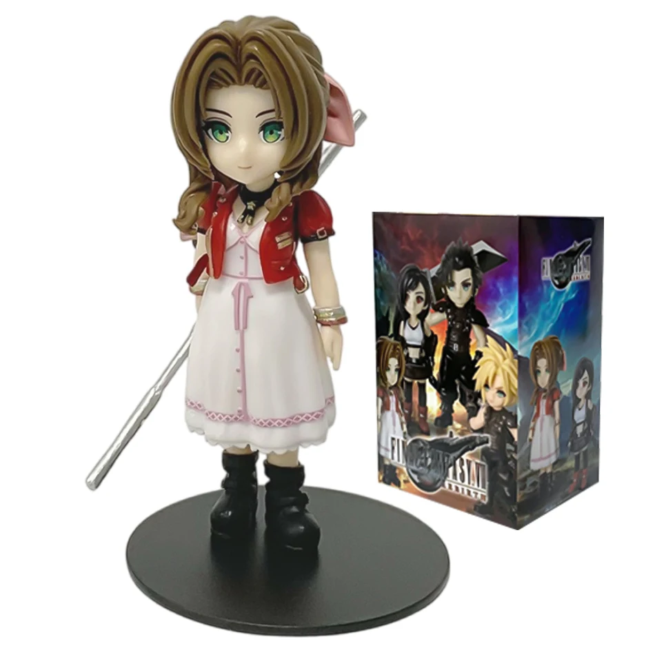 2025 Popular nuevo Anime Strife Tifa Lockhart Alice Gainsborough Zack Perot modelo PVC estatuilla decoración de escritorio ornamento