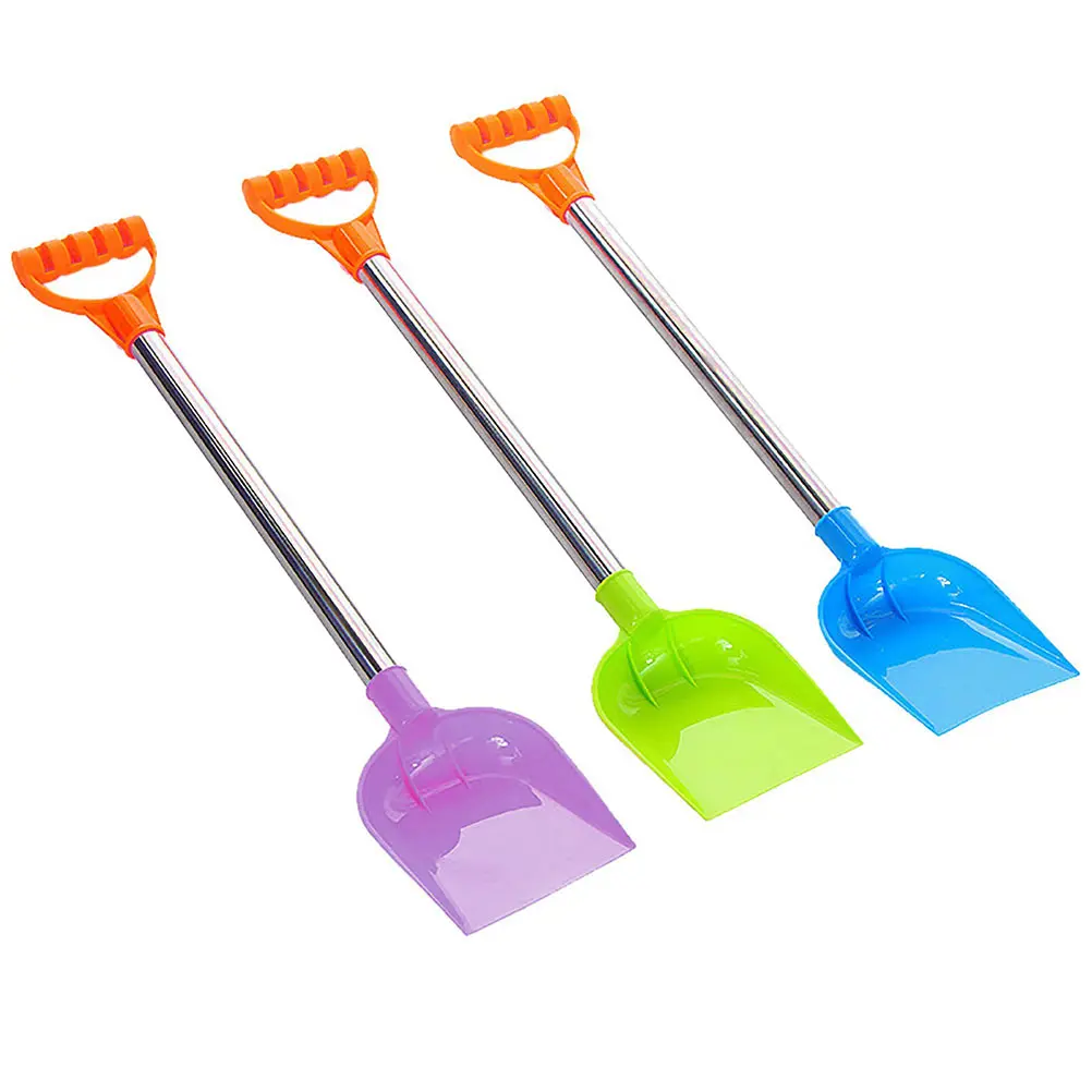 

3pcs Snow Shovel Toys Kids Winter Outdoor Fun Durable Stainless Steel Plastic Shovels Sand Play Versatile Trowel