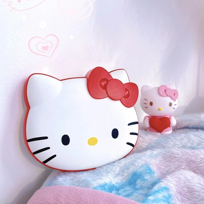 Novo quente autêntico hellokitty 10000mah mão mais quente banco de potência modelo privado vem com corda pendurada/banco de potência de aquecimento lateral