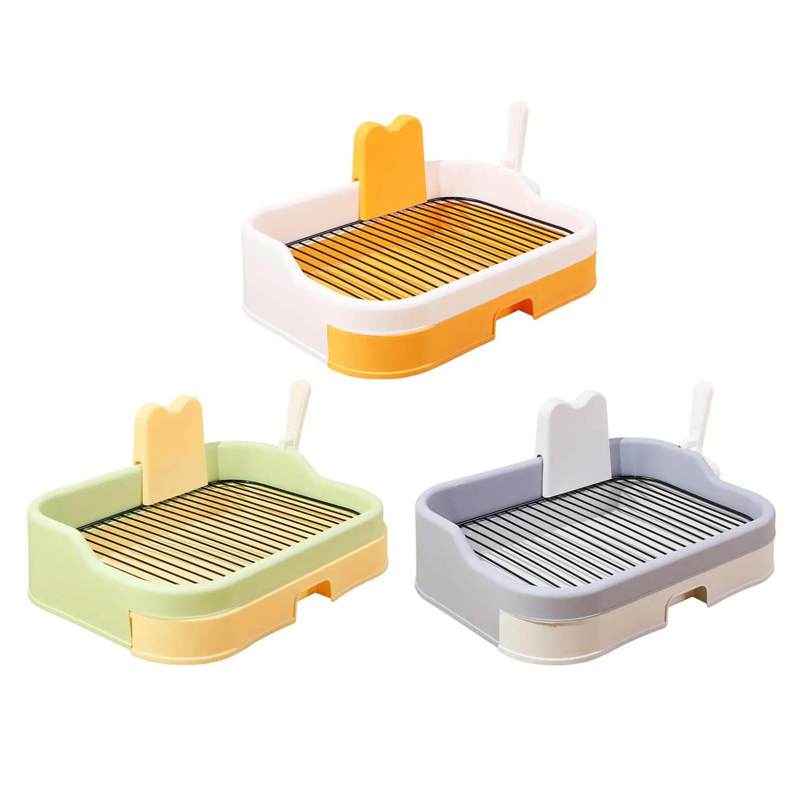 

Dog Toilet Dog Potty Pan Pet Accessories Cleaning Tool Reusable Portable Easy to Clean Puppy Training Potty Tray Dog Potty Tray