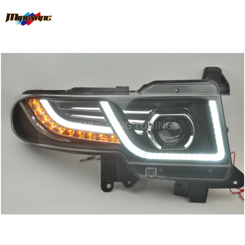 وقفة واحدة سعر المصنع 2008-2015 الديناميكي Led رئيس مصباح رئيس ضوء المصباح لأضواء الرأس FJ كروزر