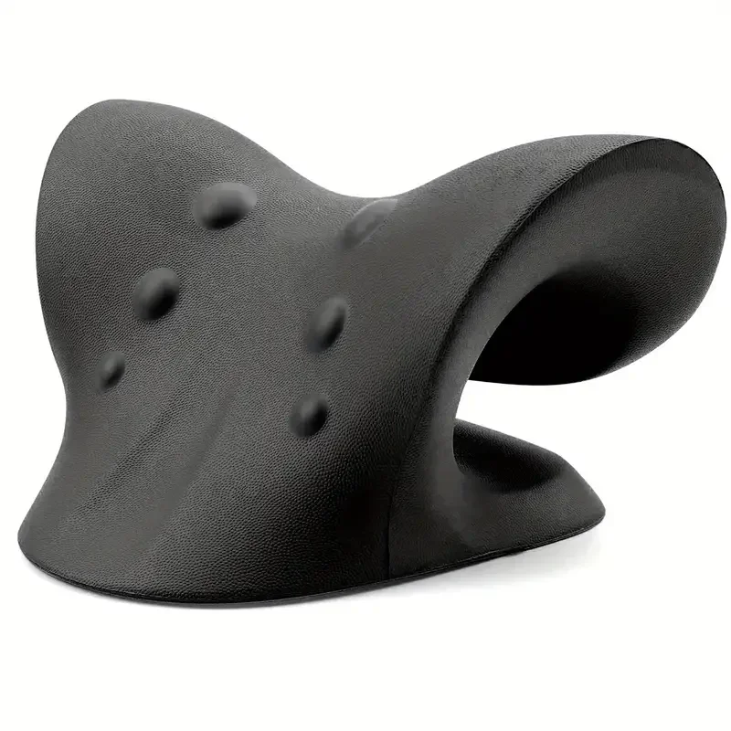 Neck Shoulder Stretcher Relaxer Cervical Spine Stretch Muscle Relaxation Traction Device Massage Pillow Correction Chiropractic - view 6