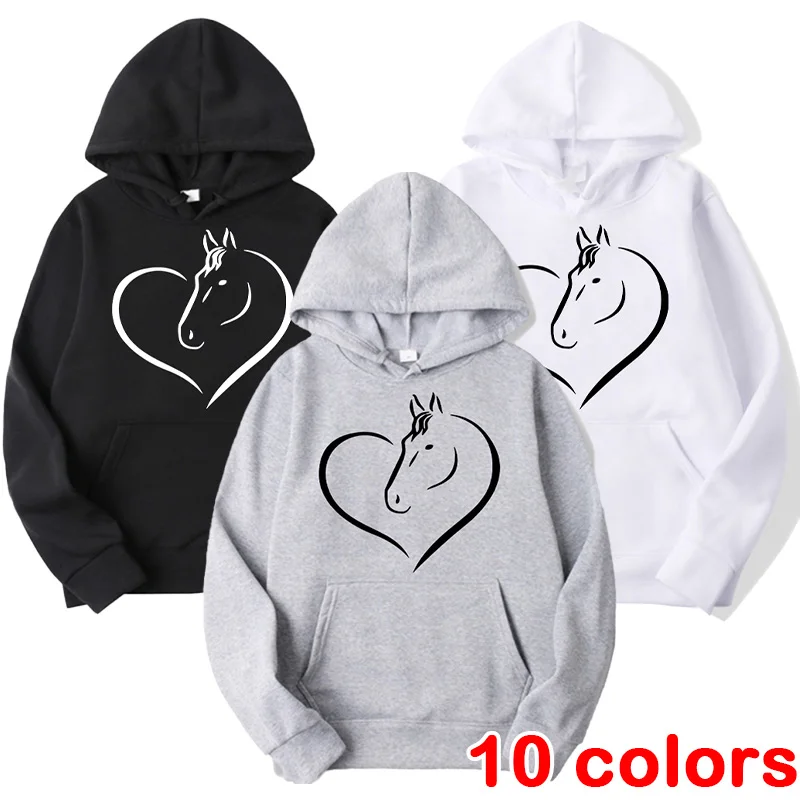 

Fashion printed hoodie pocket sportswear hooded Harajuku spring casual pullover men's hoodie