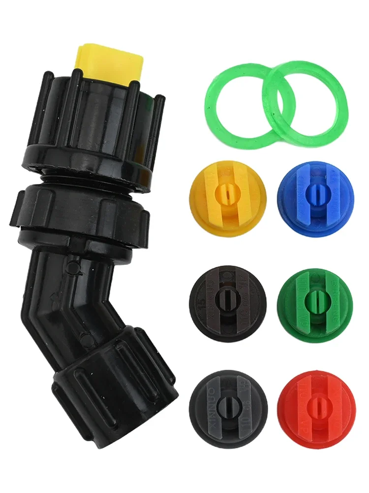 Electric Sprayer Head with Six Interchangeable Nozzle Tips 0.1-0.6mm for Controlled Agriculture and Greenhouse Use