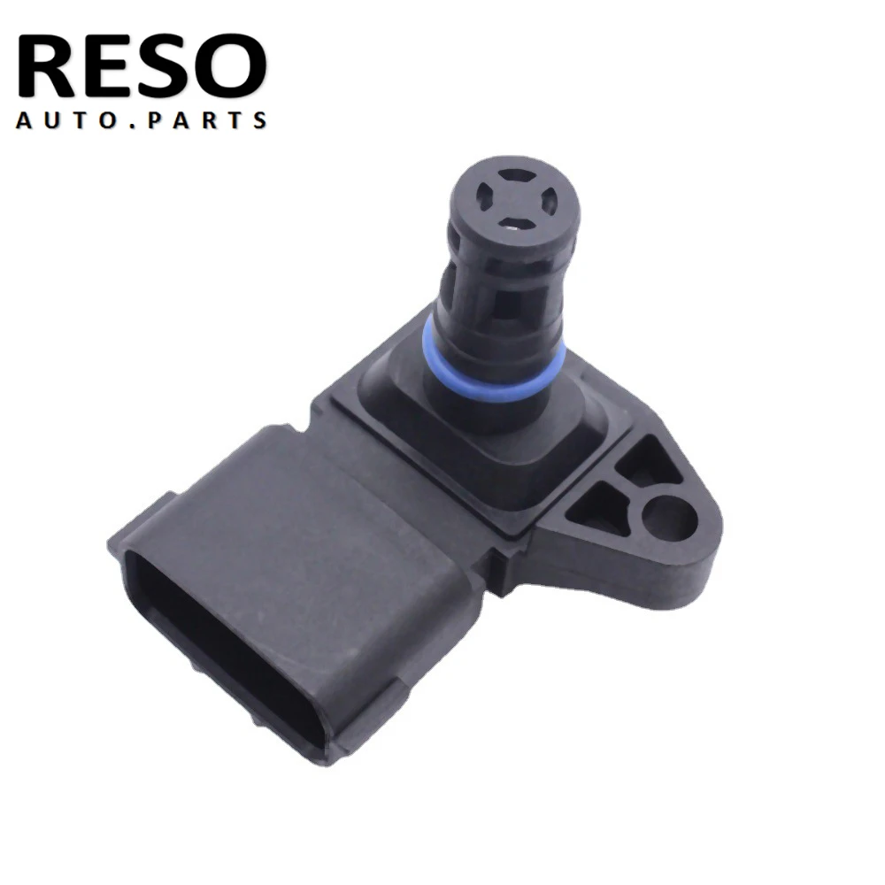 RESO  4Bar MAP Sensor Intake Air Boost Pressure Manifold Absolute For Renault Peugeot KIA Hyundai Citroen 5WK96841 2045431