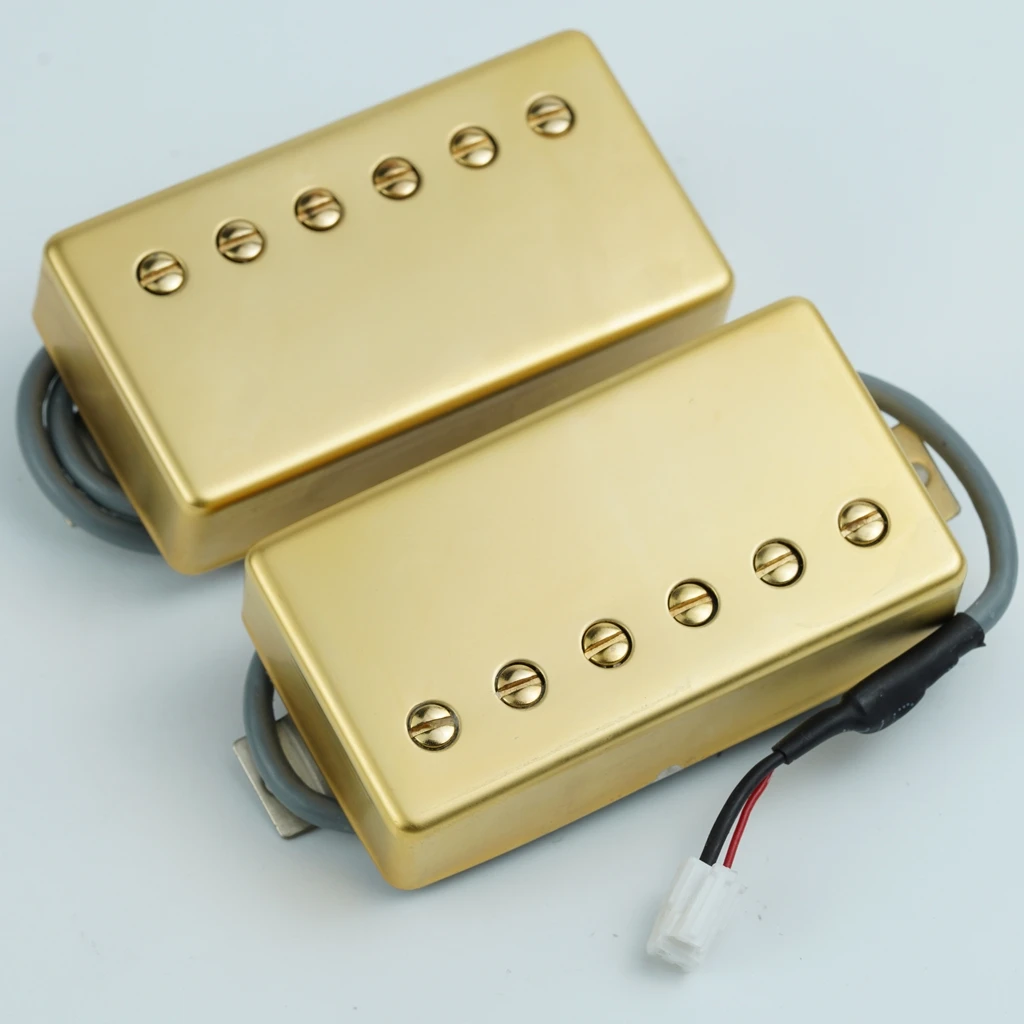 

1 комплект матовых золотых оригинальных звукоснимателей Epi Standard PRO Alnico Humbucker для электрогитары, аксессуары для гитары