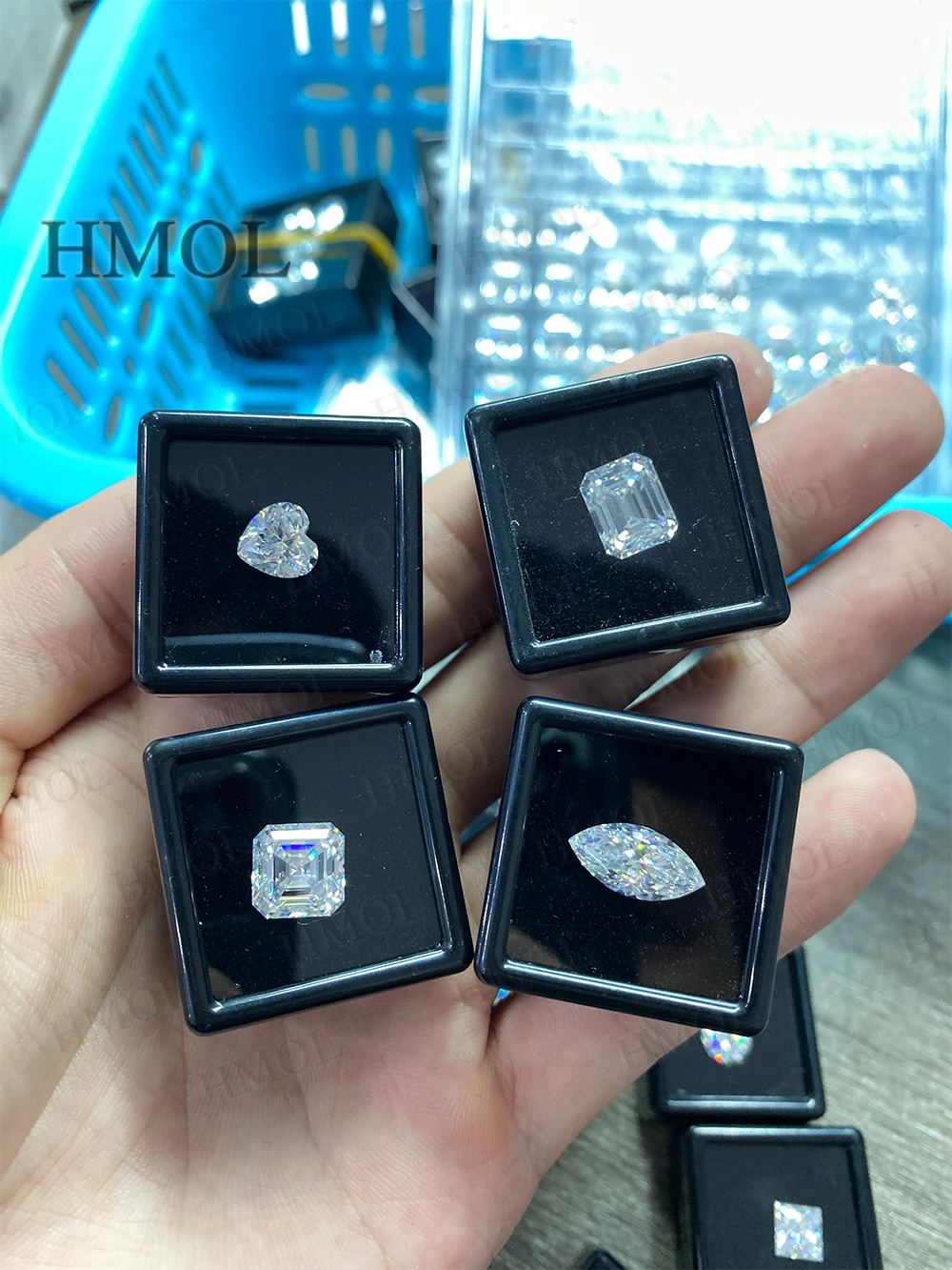 New Style Moissanite Diamond Brilliant Fancy Shape Beads D White Princess Cushion Emerald Radiant Asscher Pear Triangle HeartGRA