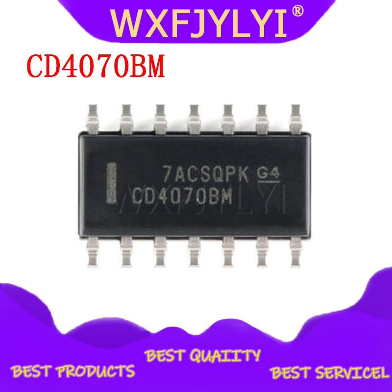 

10pcs/lot CD4070BM CD4070B CD4070 Waterproof shell