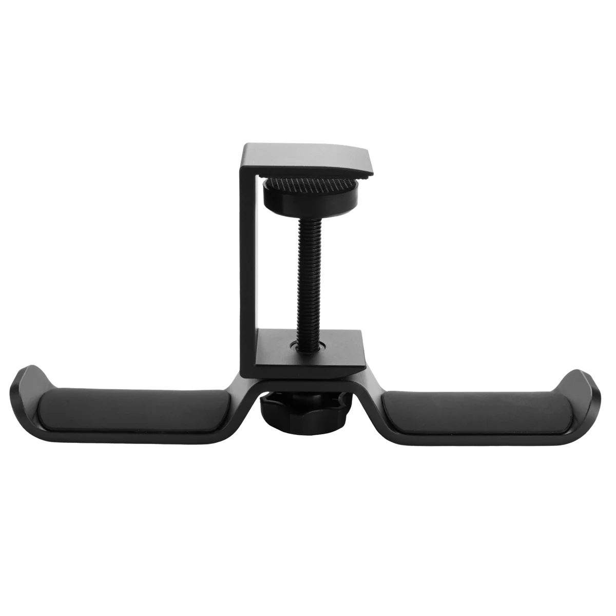 Dubbele Hoofdtelefoonstandaard Onder Bureau, Universele Pc Gaming Desk Hoofdtelefoonhanger, 360 Graden Draaiend, Oortelefoonhouder