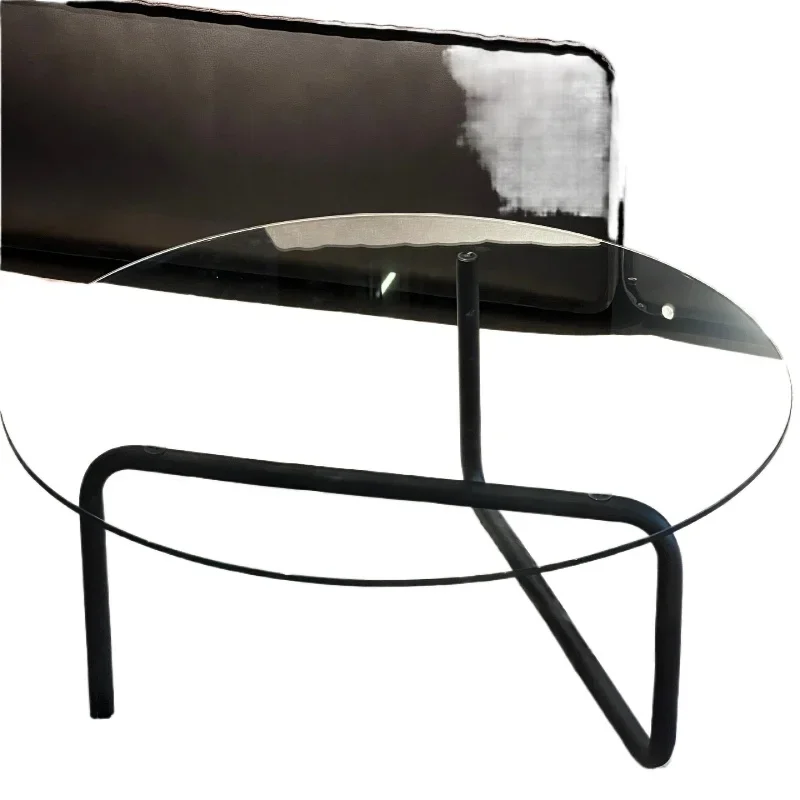 

Coffee table glass coffee simple style tea table living room sofa side modern minimalist ins style