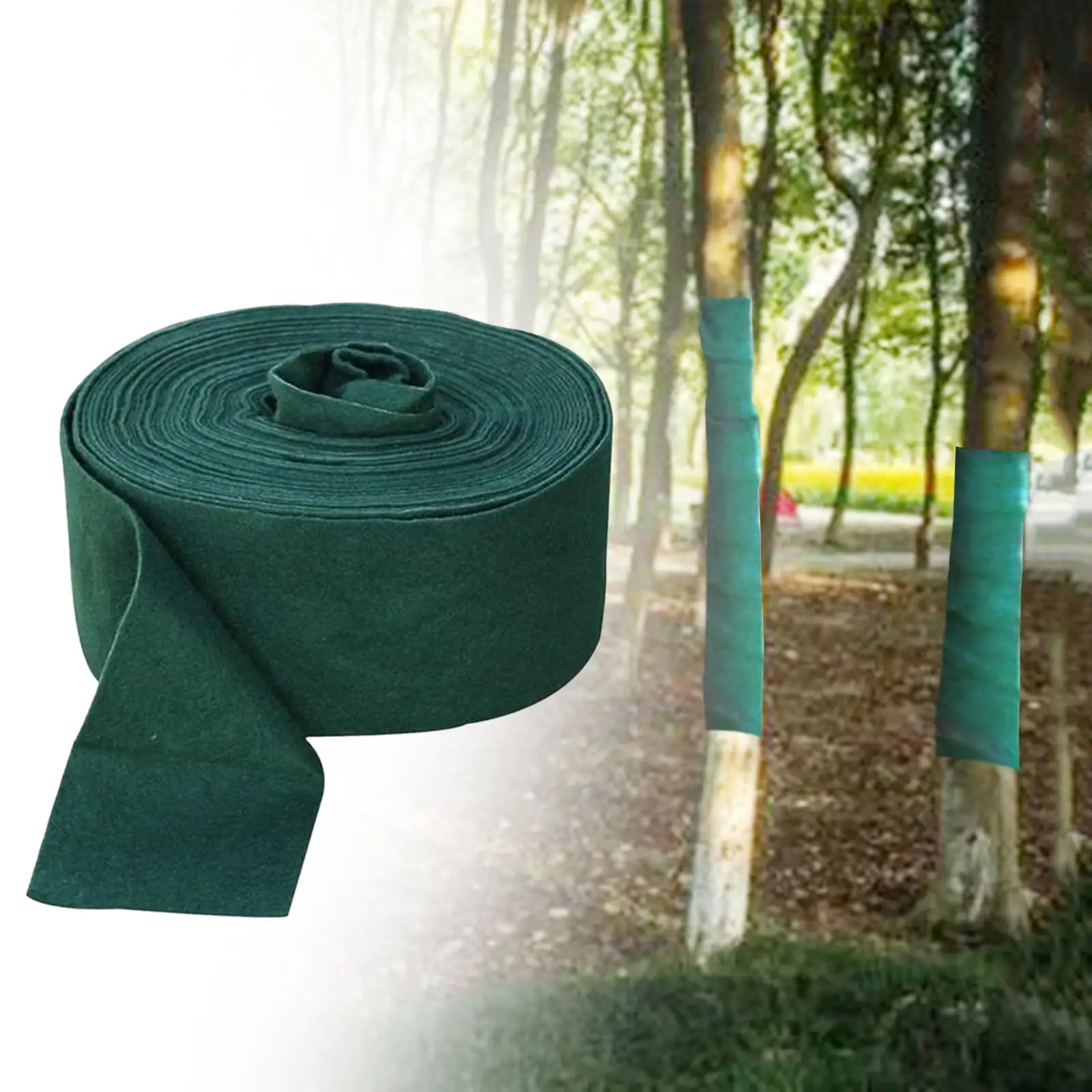 

20MX12cm Cold Proof Tree Protector Wrap Freeze Protection Non-woven Fabric for Fruit Trees Durable Accessories Multifunctional