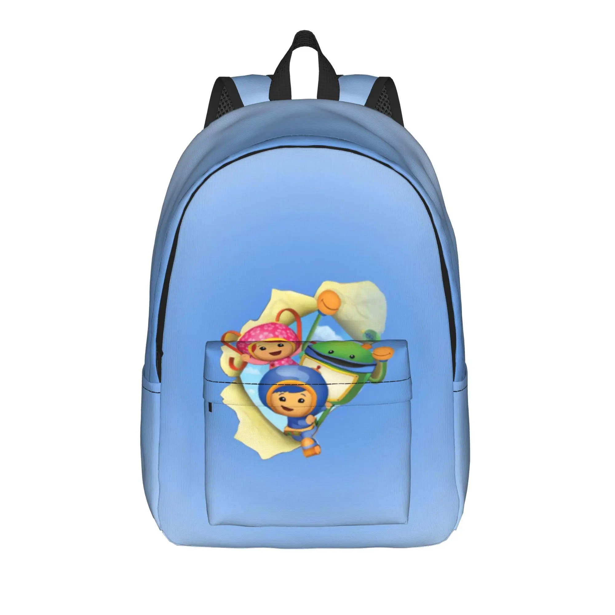 Sky Cute Group Team Umizoomi Backpack  Fun Backpacks Women Travel Big School Bags Colorful Rucksack