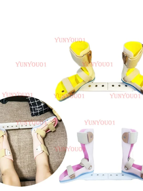 Customized Eight Character Children's Orthoses, Outer Eight Character Foot Orthoses, Leg Shapes, Straight Legs