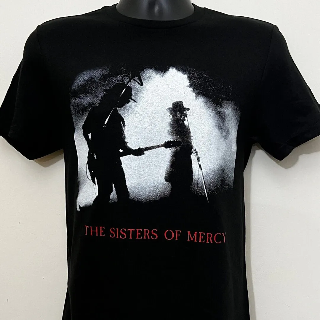 The Sisters of Mercy - Goth - New Wave 80s - T-shirt Oversized Printed Round Neck T-shirt