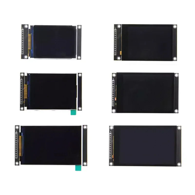 2.8/3.2/3.5 Inch SPI Serial Port TFT LCD Screen Capacitive Touch Screen Display Module IPS Version Black