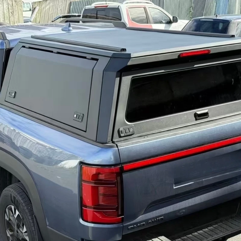 Auto Parts Retractable Aluminum Alloy Pickup Truck Bed Canopy Waterproof Cap 6ft for Ranger Silverado PX T8 2019-2021
