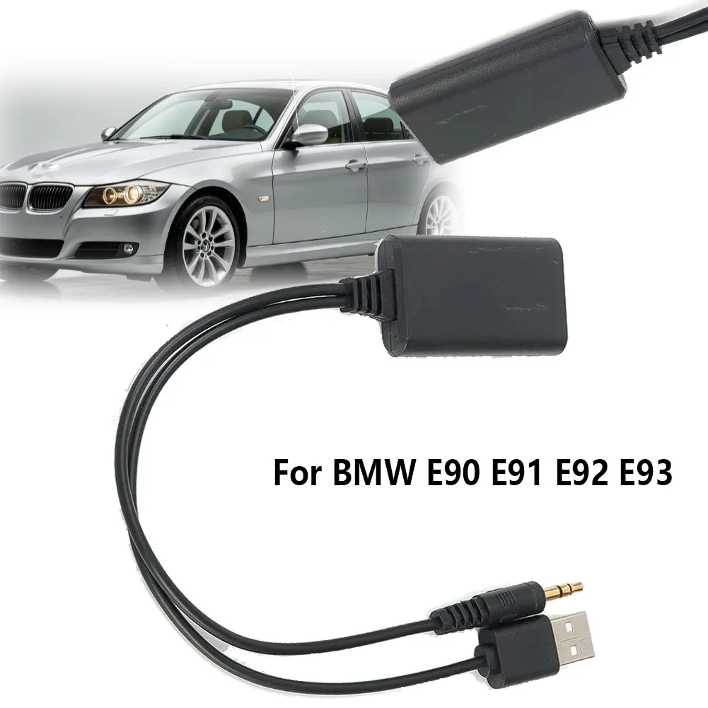 Bluetooth Receiver Cable Car Radio Adapter Spare Parts Kit for BMW E90 E91 E92 E93 AUX  for Enhanced Audio Experience
