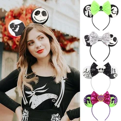 2024 NEW Halloween Mouse Ears Headband For Girls Women Sequin 5