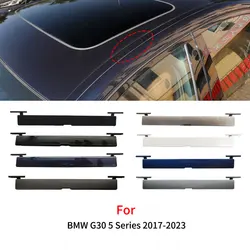 Car Left Side Roof Rail Molding Trim Roof Luggage Rack Cover Plate For BMW G30 F90 5 Series 520 528 530 535i M5 2017-2023