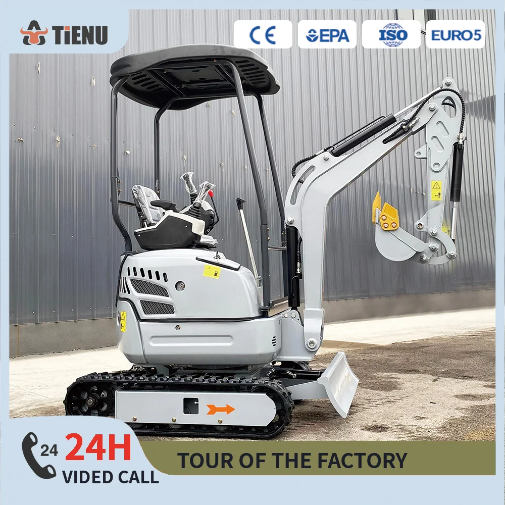 Лучший дешевый мини-экскаватор 1,8 тонны, многофункциональный гусеничный экскаватор, сертифицированный EPA CE для продажи Лучший дешевый мини-экскаватор 1,8 тонны, многофункциональный гусеничный экскаватор, сертифицированный EPA CE для продажи