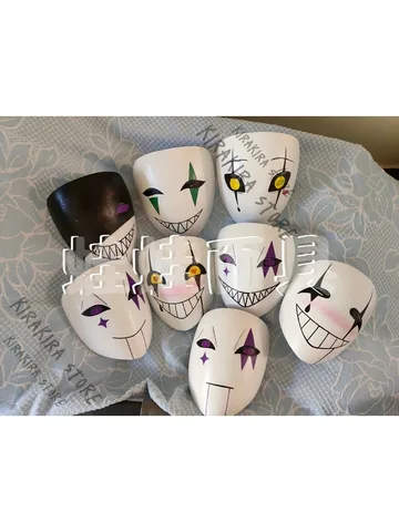 Pierrot mask - купить недорого | AliExpress