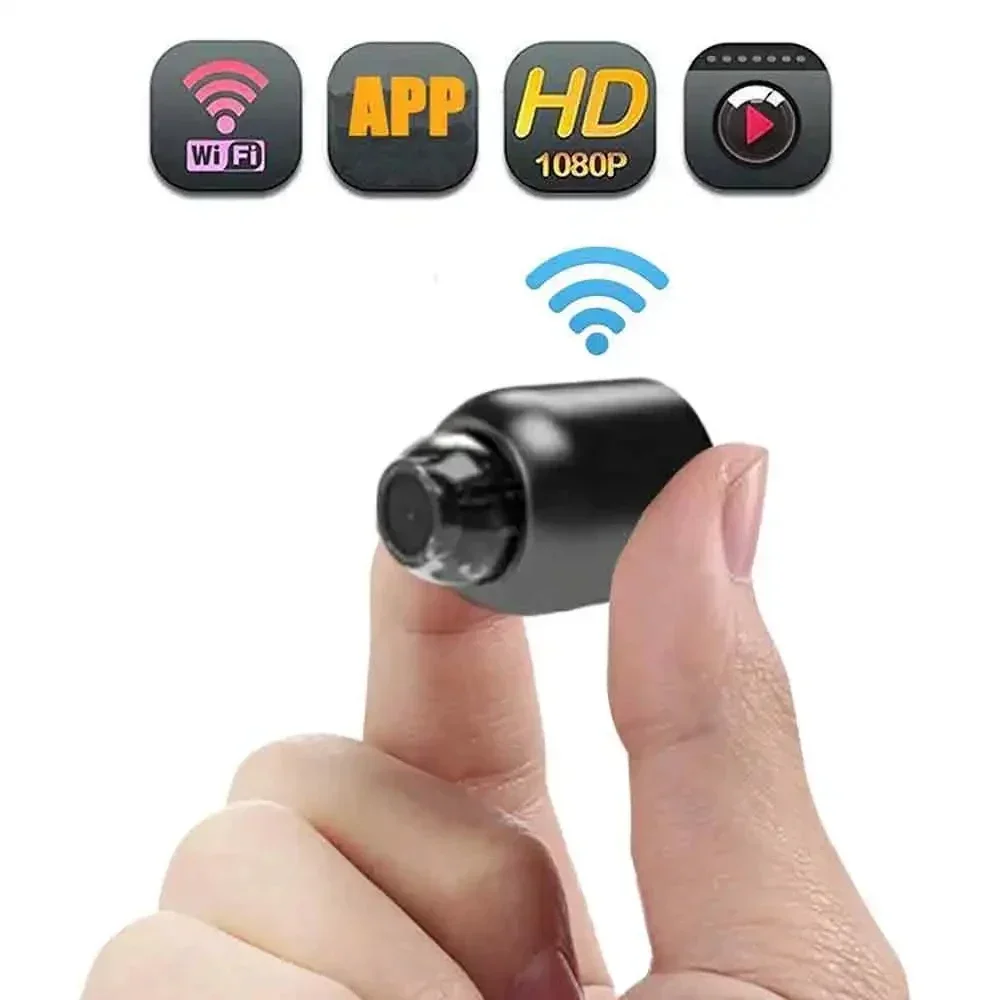 4k HD mini camera 1080p wireless wifi webcam web cam ultra spy cameras hidden Infrared night vision motion detection wide angle