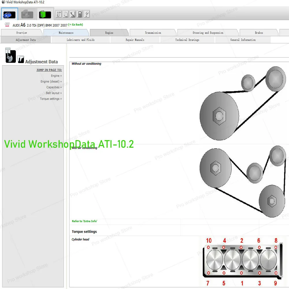 Auto Vivid Workshop data car Auto Repair Software Up To 2010 Vivid Workshop DATA 10.2 Free ship online USB CD engine management