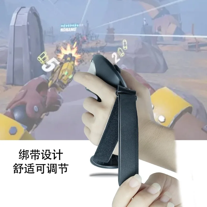 Anti-collision Washable Silicone Cover Compatible with Meta Quest 3 Adjustable Wrist Strap Quick Detachable VR Accessories