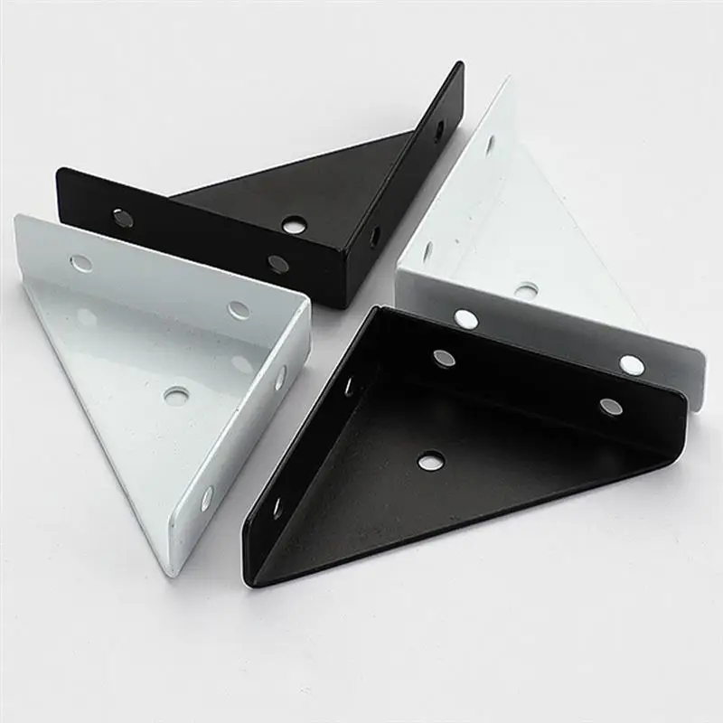 

6pcs Thickened Bed Corner Code Three Sides Fixed Furniture Sofa Corner Code Angle Iron Corner Braces Triangle Corner Brackets