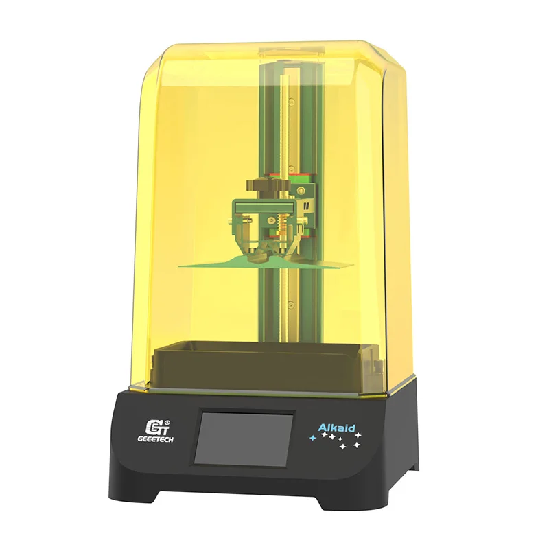 

GEEETECH ALKAID 3D Printer UV LCD Light Curing Resin 82*130*190mm Larger Printing Size 6.08 inch 2K Screen