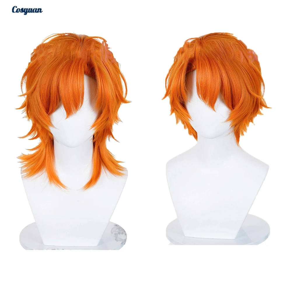 

Мультфильм Зоопарк Косплей Ник Уайлд Косплей Оранжевые Длинные Короткие Парики Хэллоуин Вечеринка Карнавал Ролевая Игра Униформа Реквизит Экипировка Аксессуары