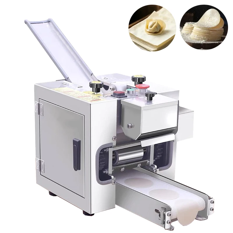 Automatic Gyoza Dumpling Skin Maker Dumpling Wrapper Moulding Machine Ravioli Skin Making Machine Wonton Wrapper Machine