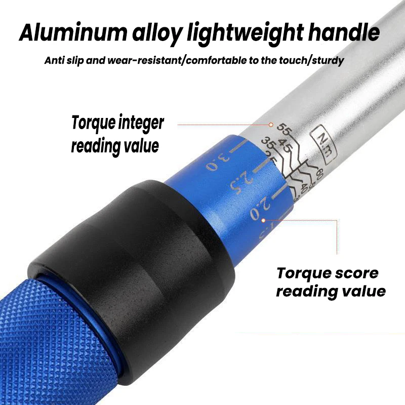 Pre Set Torque Wrench High Precise Torque 1/4 3/8 1/2 Drive Torques Key Wrench for Bicycle Car Repair Tool Hand Tools