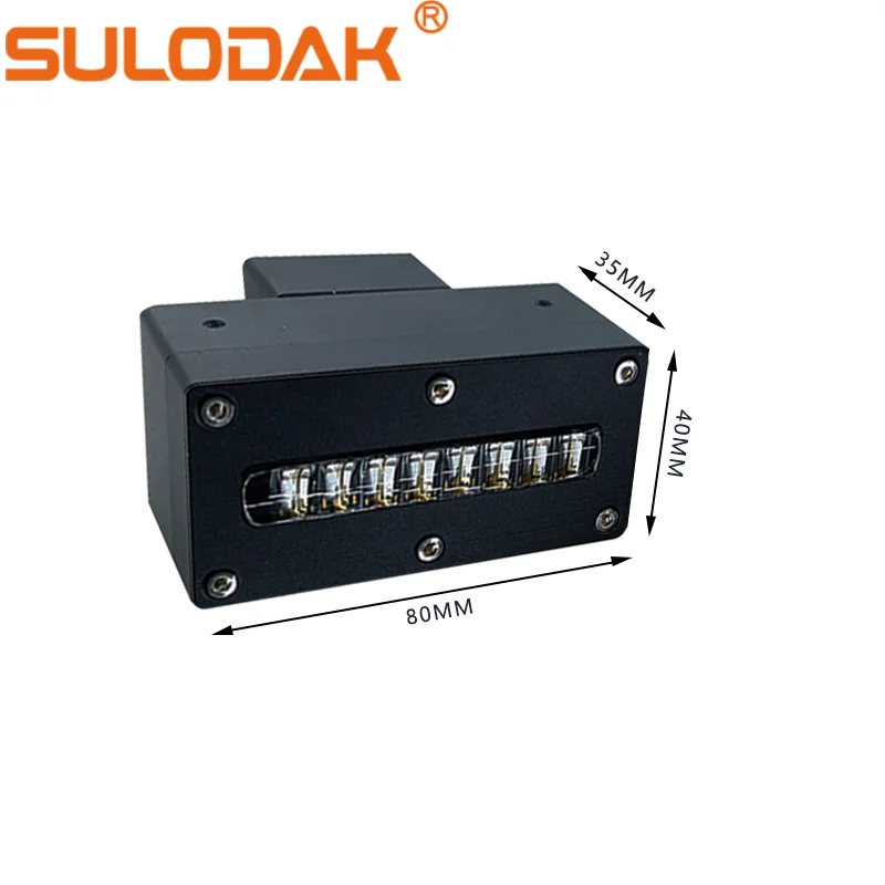 UV Led 6015 395nm  TX800/XP600 Nozzle UV Machine LED Curing Lamp, High-power Water-cooled UV LED Curing and Drying